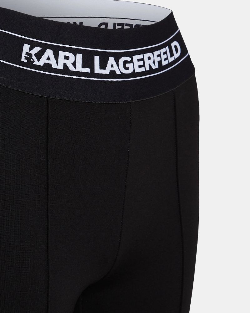Calças Mulher Karl Lagerfeld Negro A1W10060