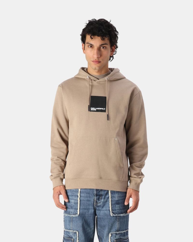  Sudaderas Hoodie Hombre Karl Lagerfeld Beige A1M20003