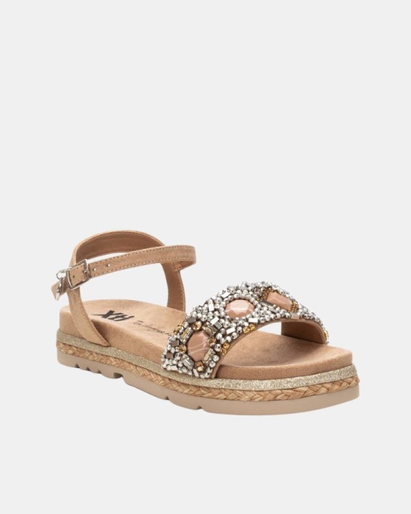 Sandalias Abertas Mulher XTI Taupe 143997