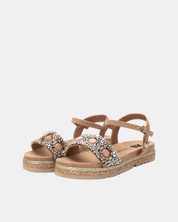 Sandalias Abertas Mulher XTI Taupe 143997