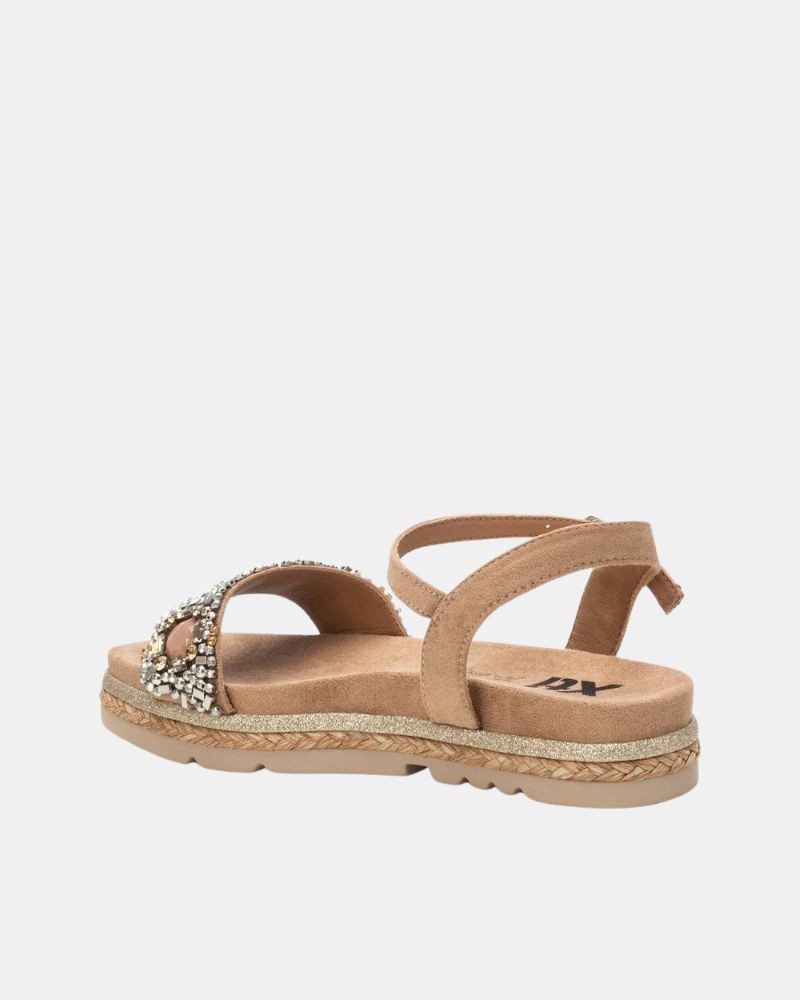  Sandalias Abiertas Mujer XTI Taupe 143997