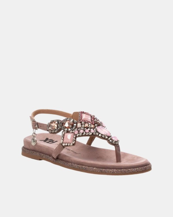  Sandalias Abiertas Mujer XTI Nude 144017