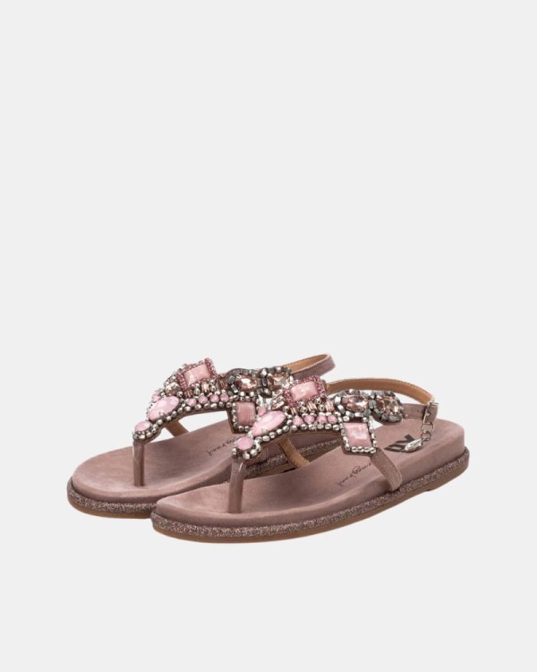  Sandalias Abiertas Mujer XTI Nude 144017