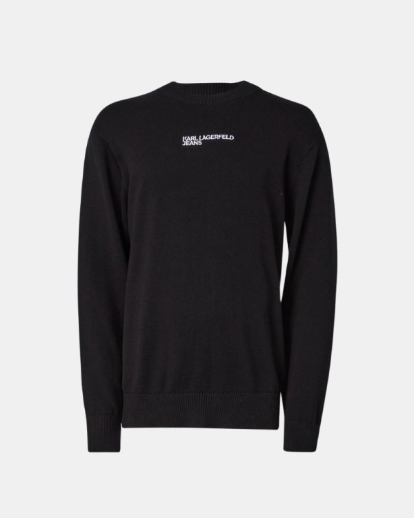 T-shirt manga comprida Homem Karl Lagerfeld Preto A1M18049