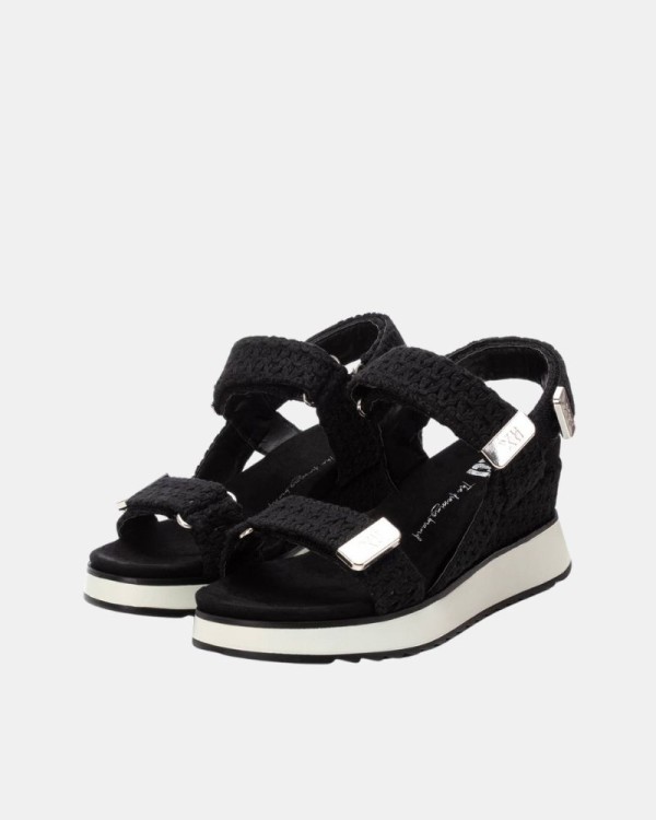  Sandalias Abiertas Mujer XTI Negro 143946