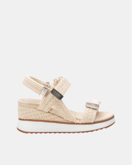 Sandalias Abertas Mulher XTI Bege 143946
