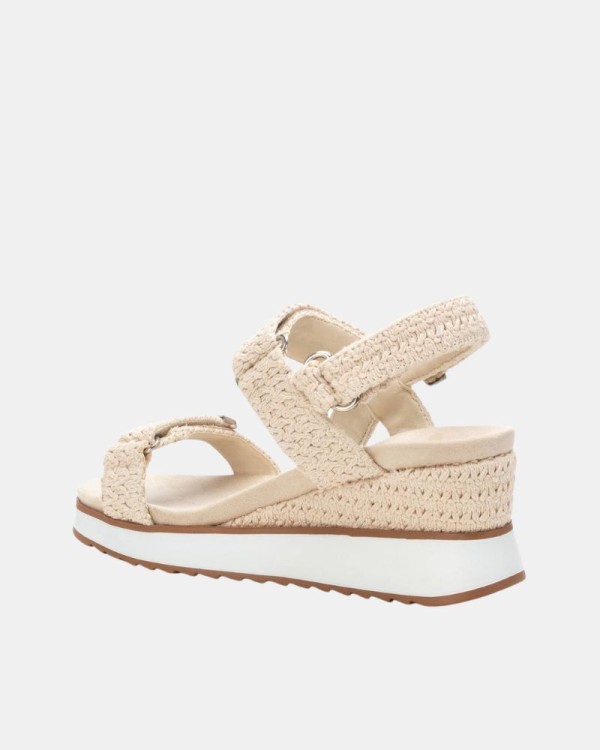 Sandalias Abertas Mulher XTI Bege 143946