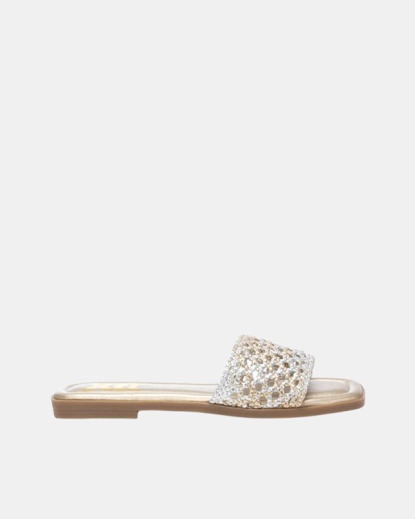 Sandalias Abiertas Mujer XTI Oro 130262