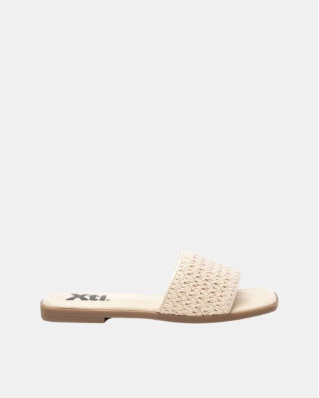  Sandalias Abiertas Mujer XTI Beige 130263
