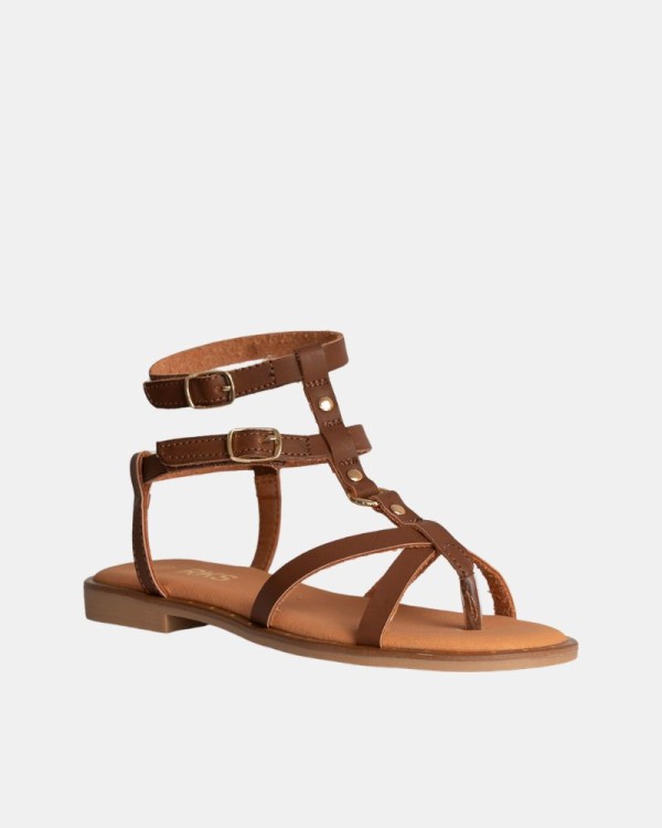 Sandalias De dedo Mulher RKS Castanho 122490