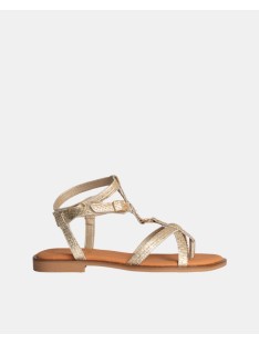 Sandalias Abertas Mulher RKS Ouro 122492