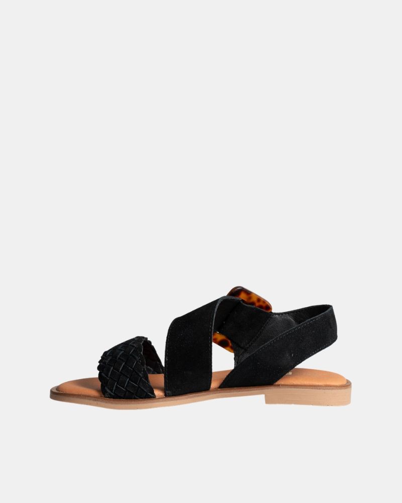 Sandálias Abertas Mulher RKS Preto 122410