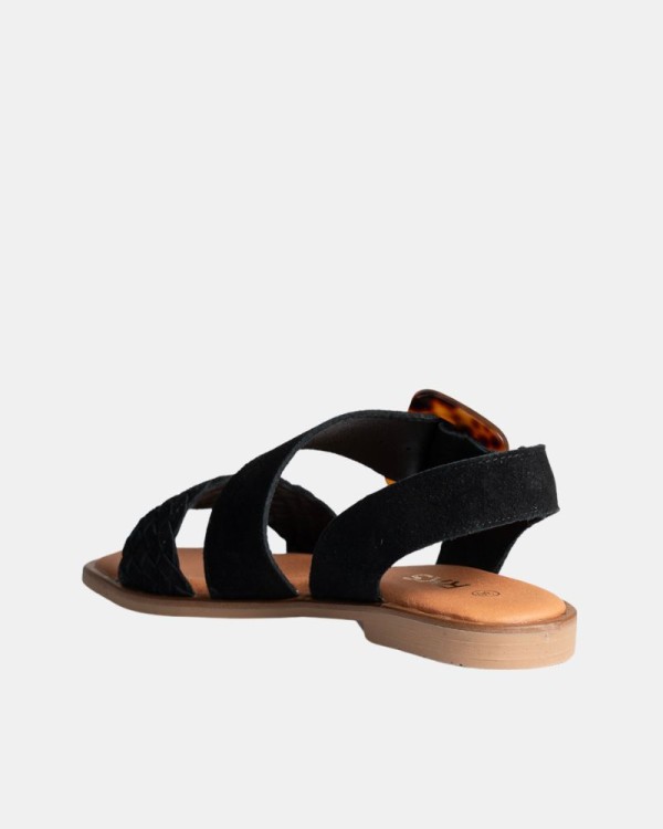 Sandálias Abertas Mulher RKS Preto 122410