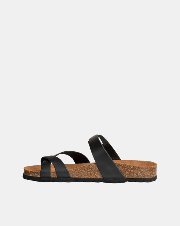  Sandalias De dedo Mujer RKS Negro 3572