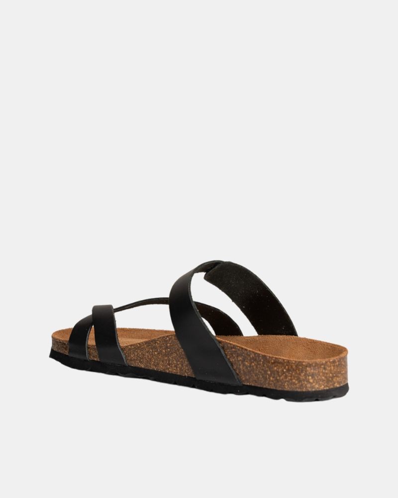 Sandálias De Dedo Mulher RKS Preto 3572