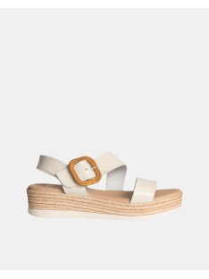  Sandalias Abiertas Mujer RKS Blanco 5694