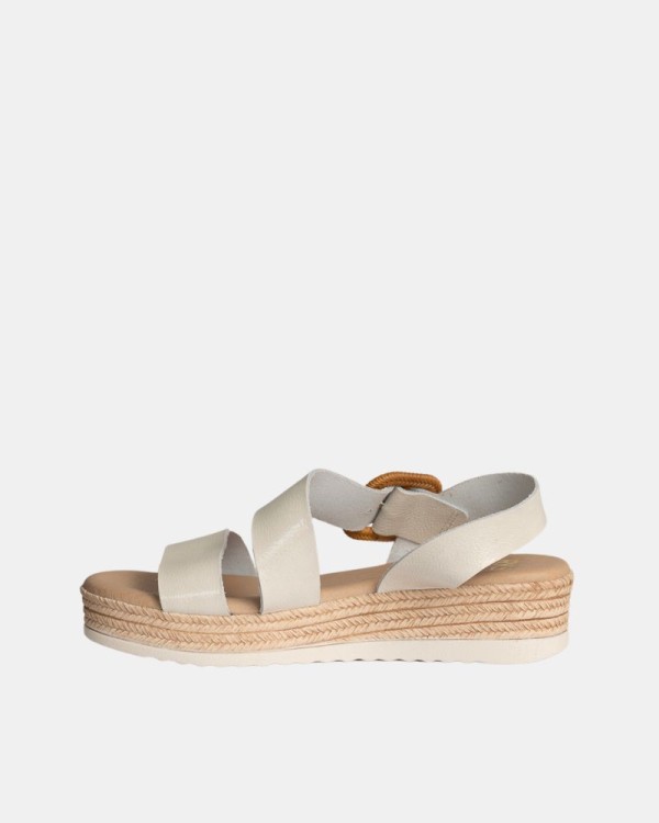  Sandalias Abiertas Mujer RKS Blanco 5694