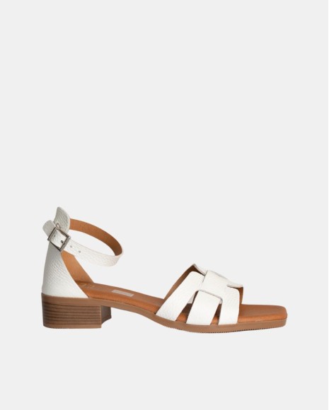 Sandálias Abertas Mulher RKS Branco 5601