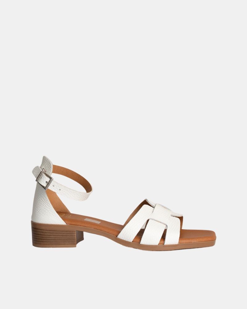  Sandalias Abiertas Mujer RKS Blanco 5601
