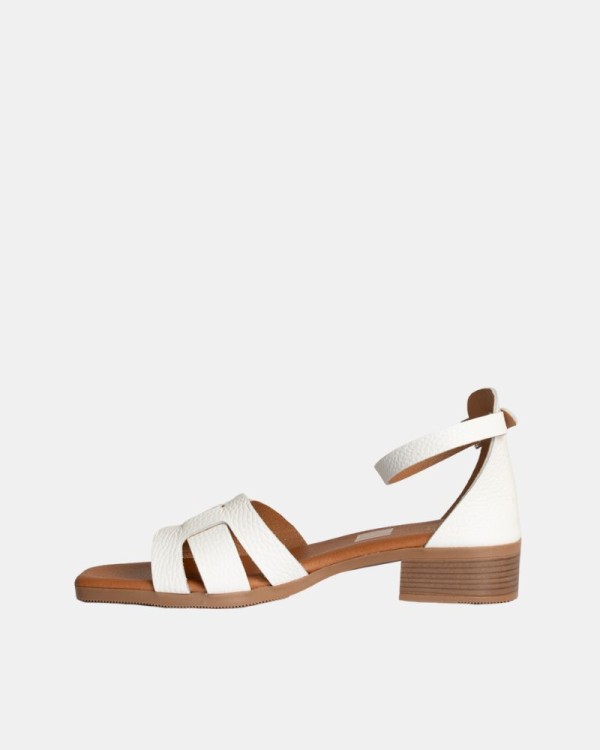 Sandálias Abertas Mulher RKS Branco 5601