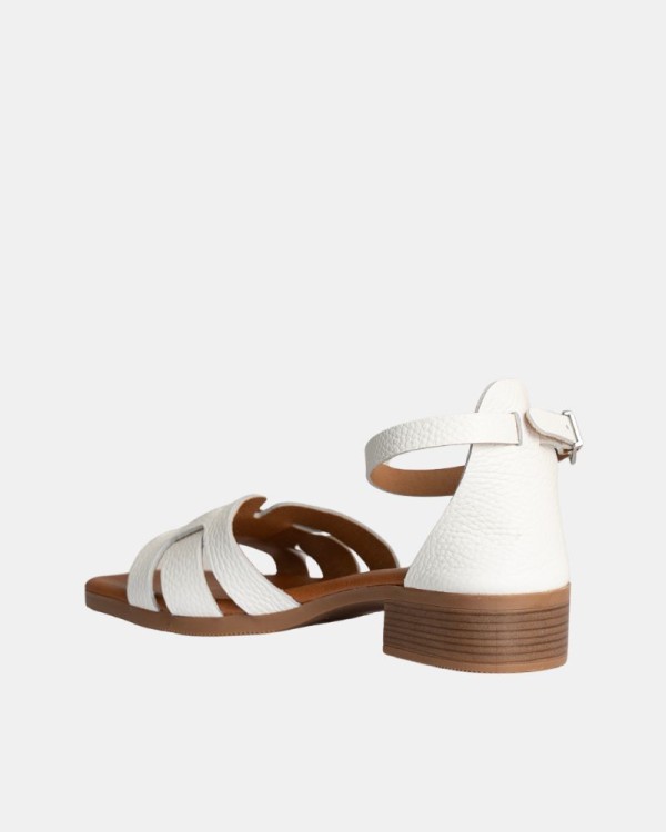  Sandalias Abiertas Mujer RKS Blanco 5601