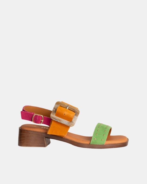 Sandálias Abertas Mulher RKS Multicolor 122435