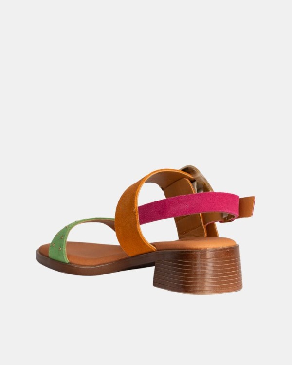  Sandalias Abiertas Mujer RKS Multicolor 122435