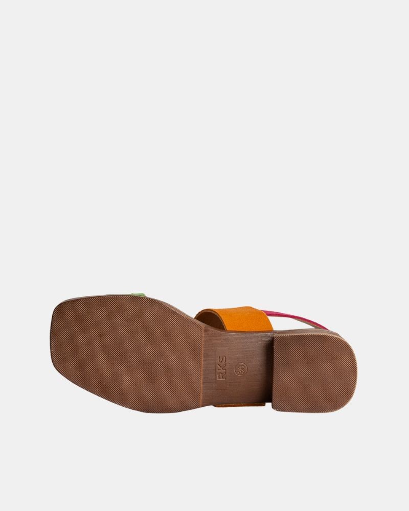  Sandalias Abiertas Mujer RKS Multicolor 122435