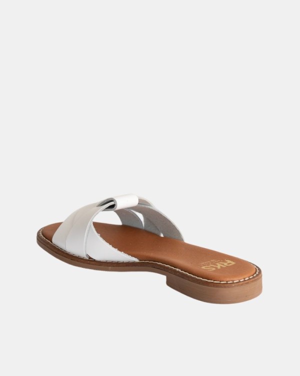 Sandálias Abertas Mulher RKS Branco 5568