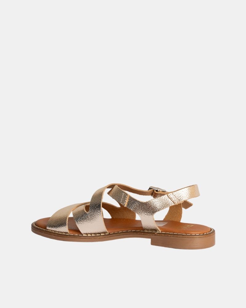  Sandalias Mujer RKS Oro 5572