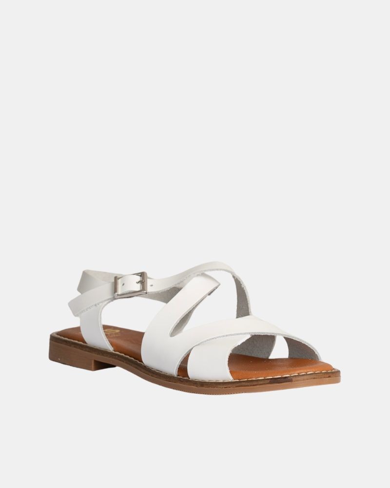  Sandalias Abiertas Mujer RKS Blanco 5572