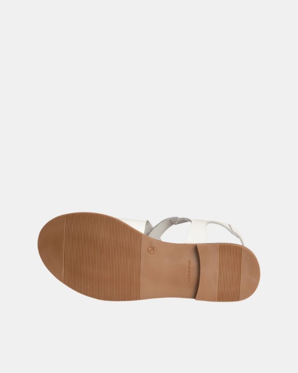  Sandalias Abiertas Mujer RKS Blanco 5572