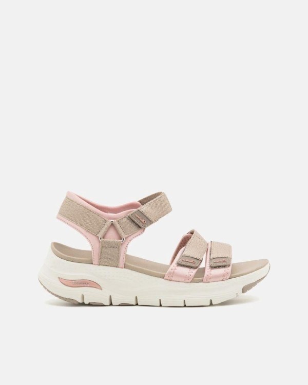  Sandalias Fascitis plantar Mujer SKECHERS Rosa 119305 ARCH FIT FRESH BLOOM