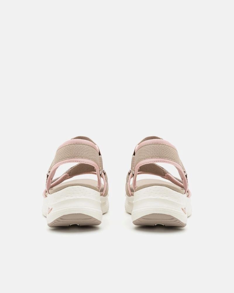 Sandálias Fascite Plantar Mulher SKECHERS Rosa 119305 ARCH FIT FRESH BLOOM