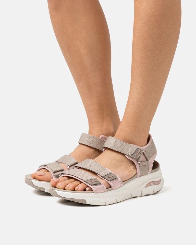  Sandalias Fascitis plantar Mujer SKECHERS Rosa 119305 ARCH FIT FRESH BLOOM