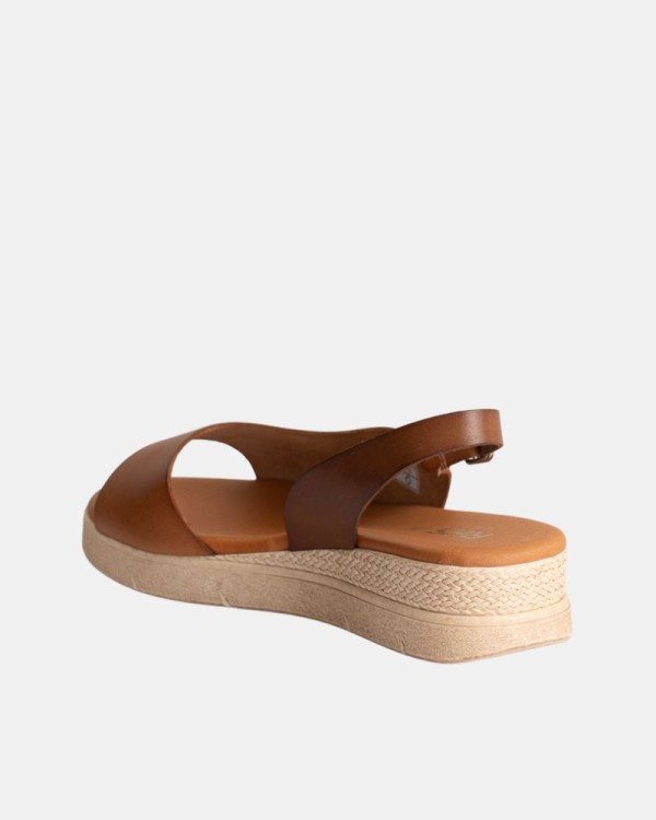  Sandalias Abiertas Mujer RKS Marrón 5205