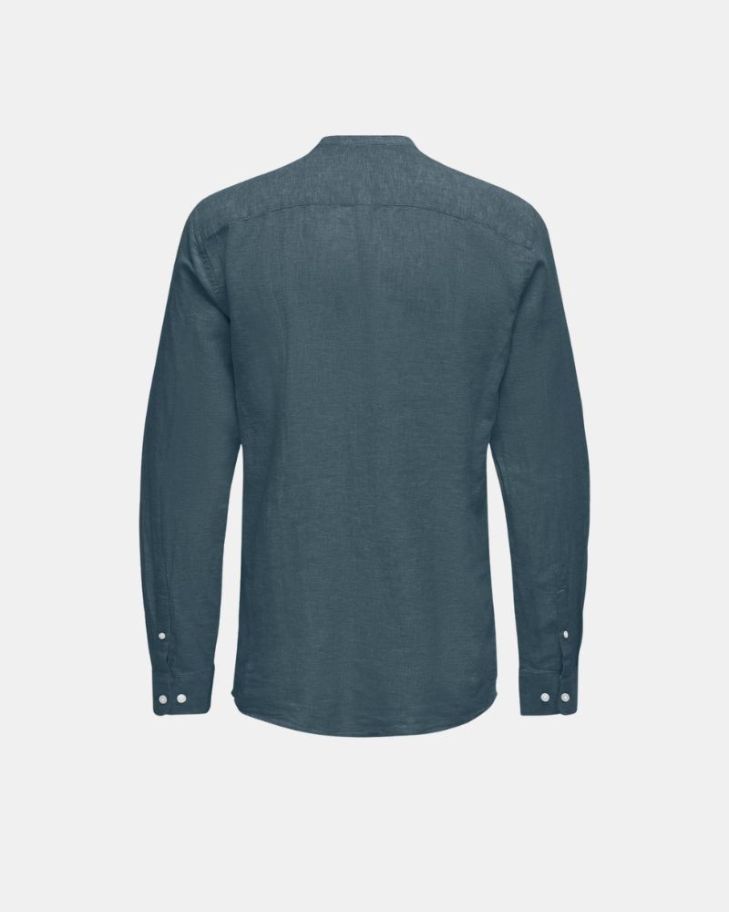  Camisas Manga larga Hombre ONLY & SONS Gris 22019173 CAIDEN