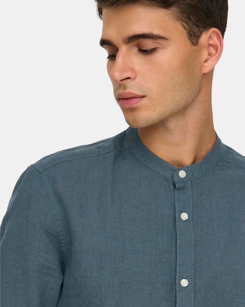  Camisas Manga larga Hombre ONLY & SONS Gris 22019173 CAIDEN