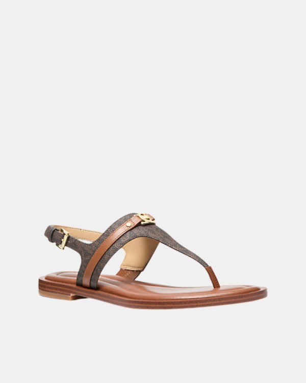 Sandalias Abertas Mulher MICHAEL KORS Castanho 40S5MAFS1B MANDY THONG SANDAL