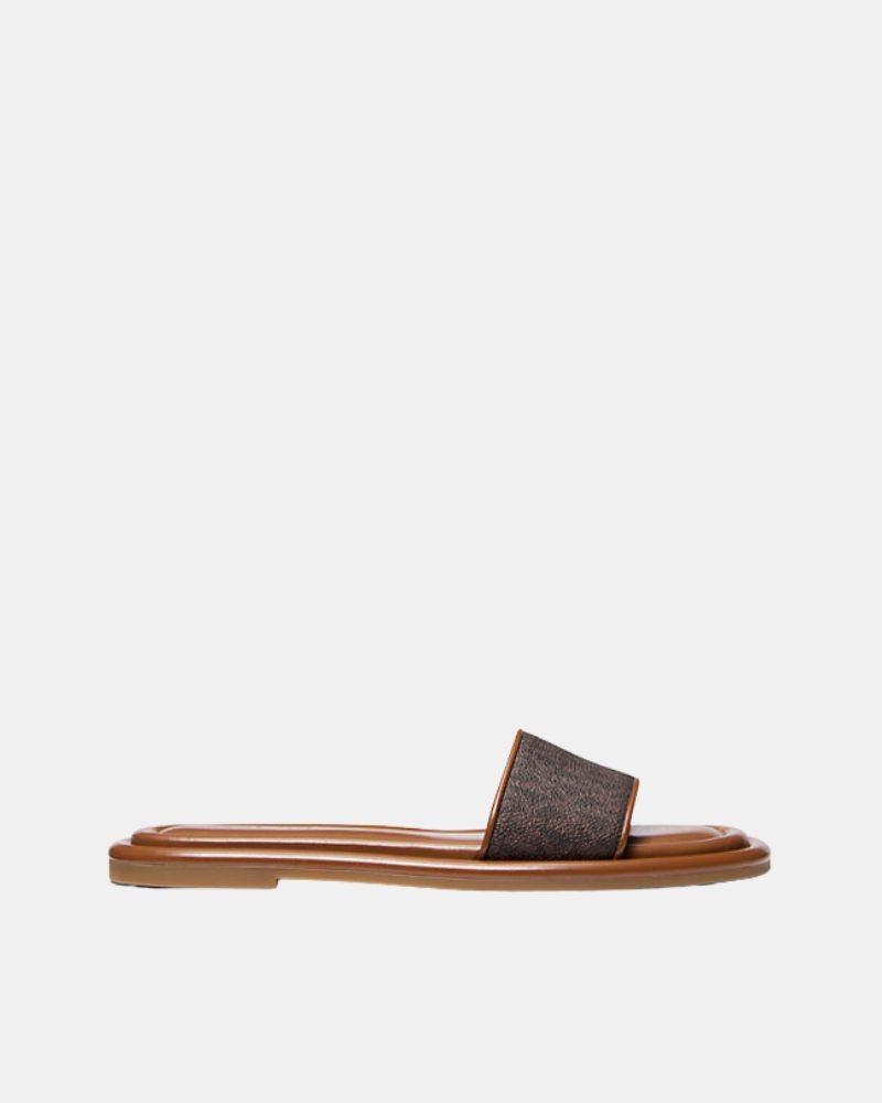 Sandálias Abertas Mulher MICHAEL KORS Castanho 40S5DNFS1B DANA SLIDE