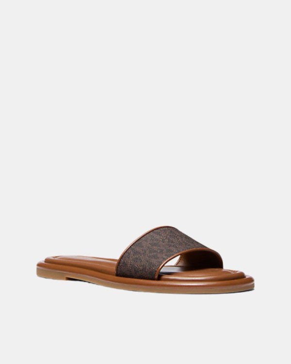 Sandálias Abertas Mulher MICHAEL KORS Castanho 40S5DNFS1B DANA SLIDE