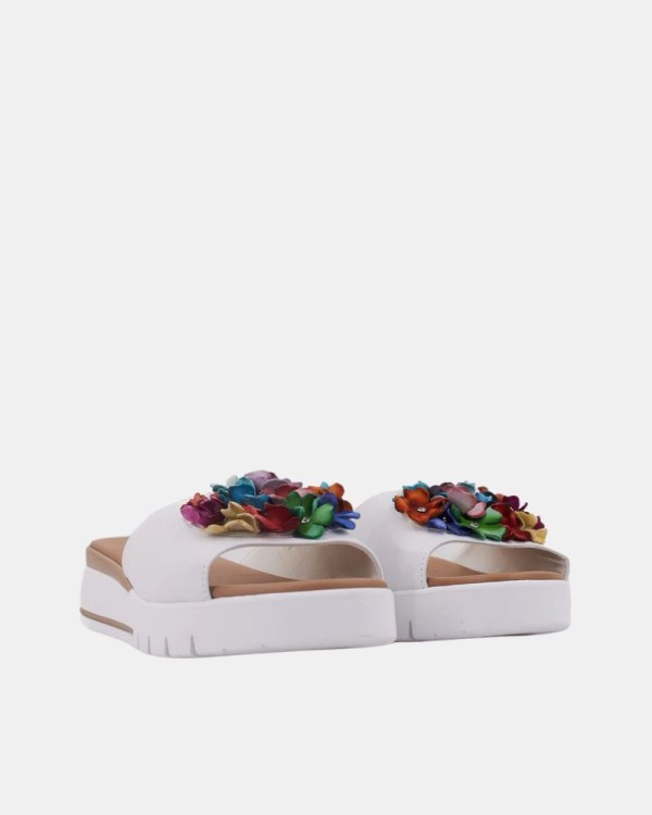  Sandalias Abiertas Mujer REPO Blanco 81143