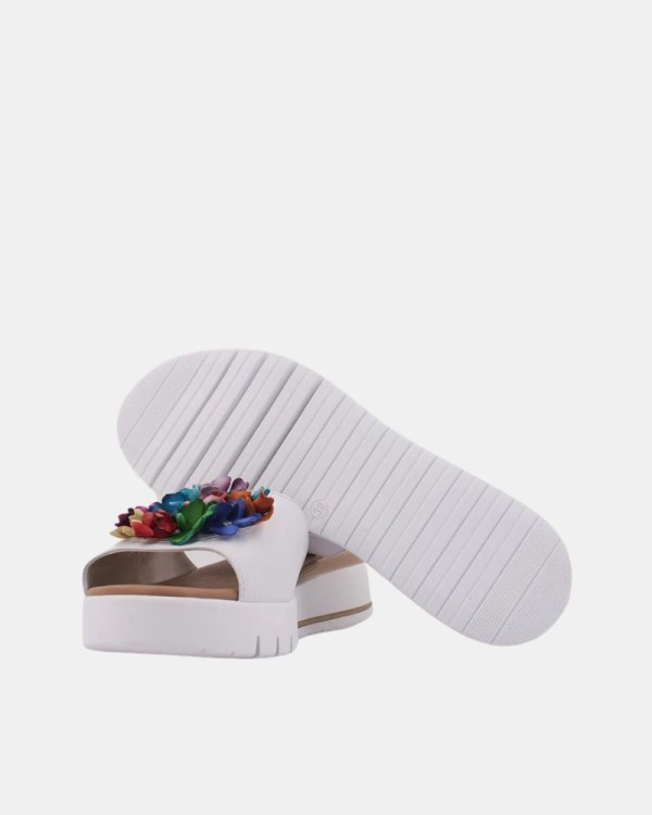  Sandalias Abiertas Mujer REPO Blanco 81143