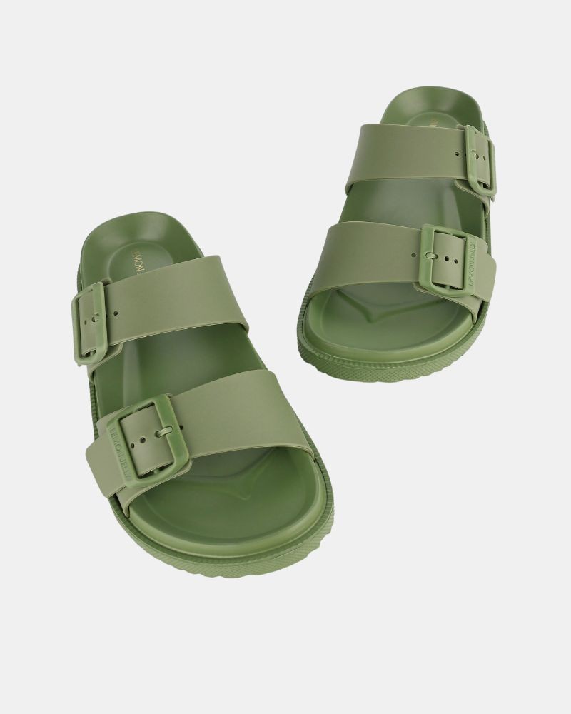  Sandalias Chancletas Mujer Lemon Jelly Verde ELISE