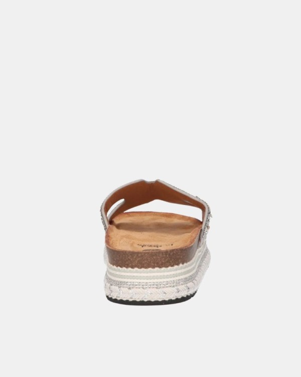  Sandalias Abiertas Mujer LA STRADA Plata 2481197