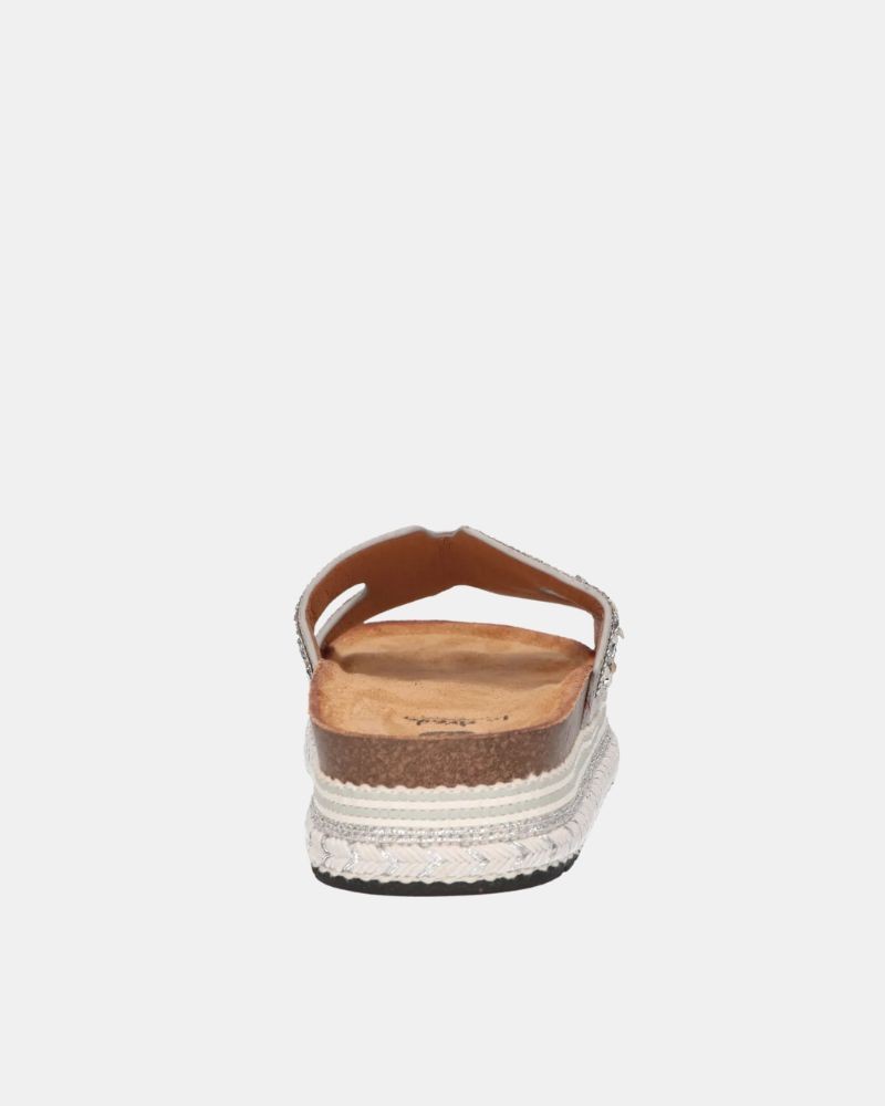 Sandalias Abertas Mulher LA STRADA Prata 2481197
