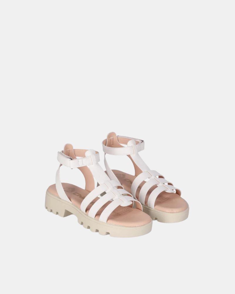  Sandalias Abiertas Infantil CHIKA 10 Blanco MARIONA 05