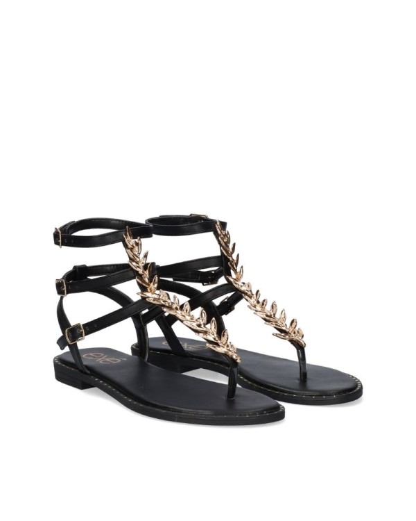 Sandalias Mujer EXE Negro P4015 7