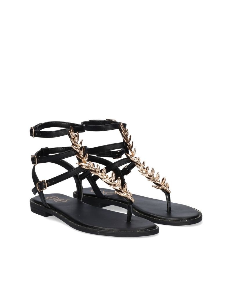 Sandálias Mulher EXE Negro P4015 7