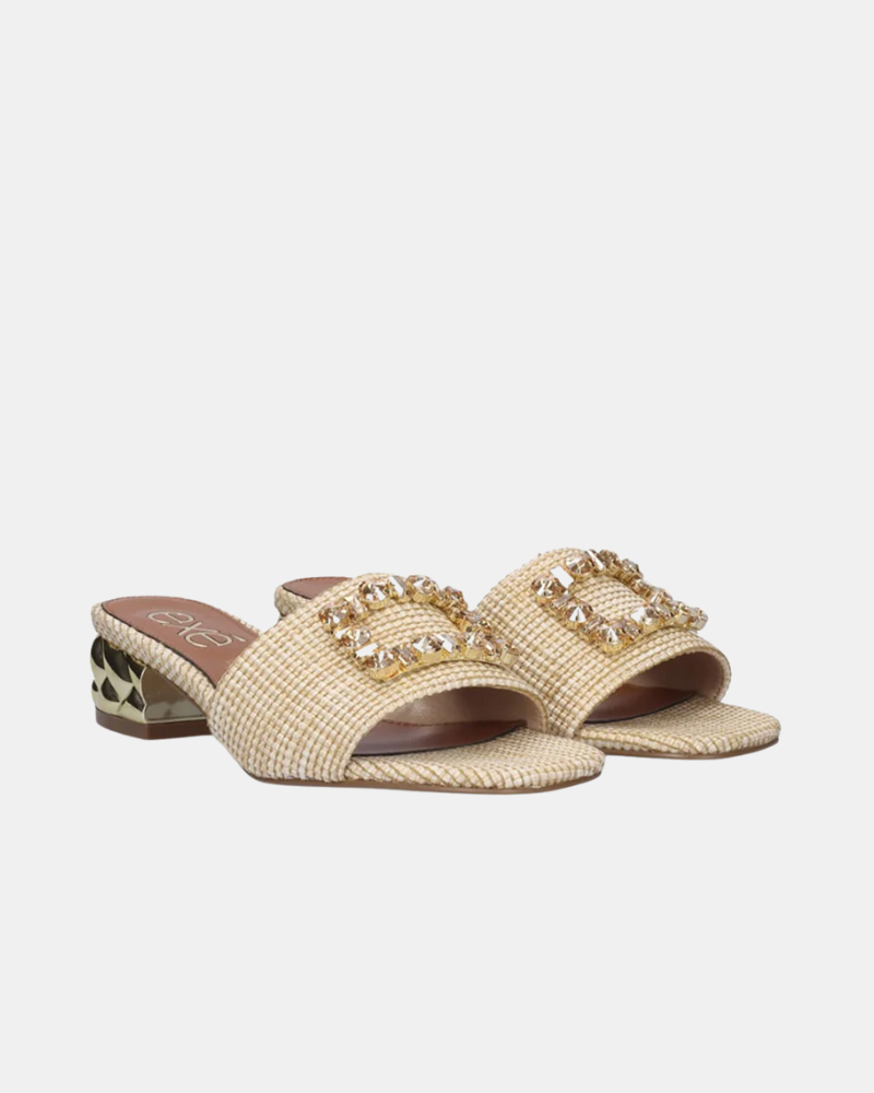 Sandalias Mulher EXE Bege KATY 257